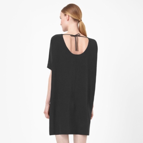 Cos silk dress sales